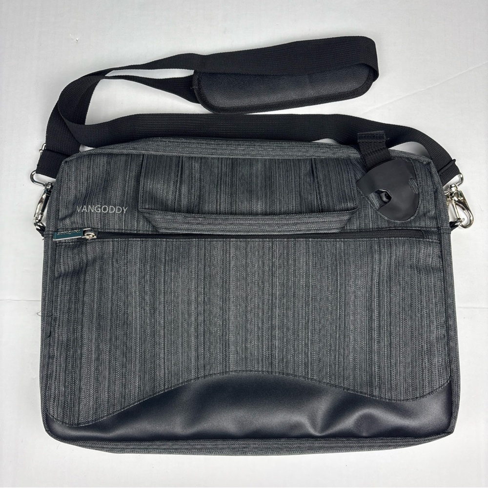 Vangoddy Wave 2-In-1 Universal Messenger Bag Briefcase 12 13 13.3 Laptop Gray